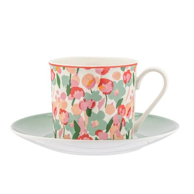 Altom Porcelanová skodelica s podšálkom Grace 260ml