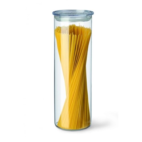 Simax 5132 szklany pojemnik z plastikową pokrywką, 1,8 l