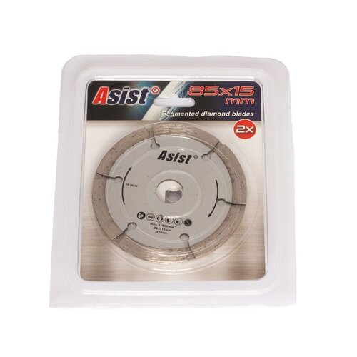 Алмазний сегментний диск Asist AE5A020 дляциркулярної пилки AE5KR55DN-BMC, 2 шт.