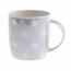 Porcelanasti hrnček Puntík 360 ml, modra