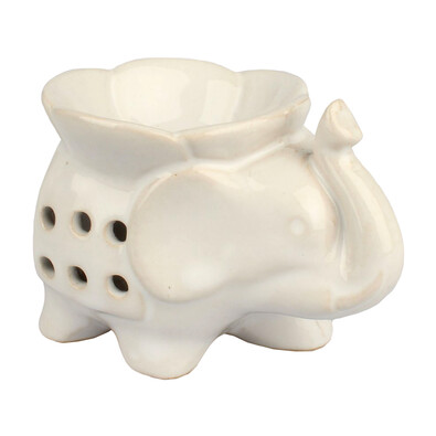 Lampă ceramică aromateroapie Elefant 14 cm