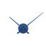 Karlsson 4348DB design ceas de perete albastru, 48 cm diametru