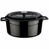 LAVA Metal öntöttvas edény, átmérő 32 cm, fekete, 9,8 l