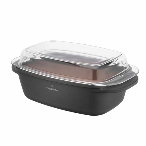 Valdinox Pekač pravokotni z pokrovom Morgan 32 x21 cm