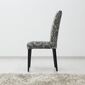Napínací poťah na stoličky Istanbul sivá, 40 - 60 cm, sada 2 ks