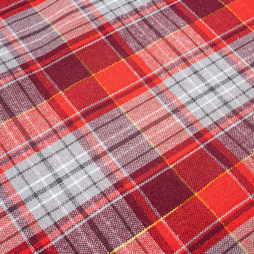 Home Elements Prt Káro rdeče-siva, 120 x 140 cm