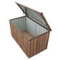 Duramax Garten-Aufbewahrungsbox Braun, 134 x 74 cm