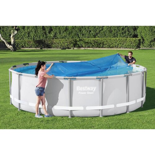 Bestway Solarna plandeka do basenu okrągłegoFlowclear, średnica 462 cm