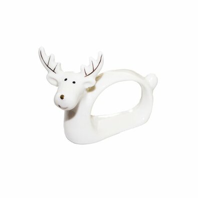 Porcelanasti držalo za serviete Sob, 9 x 7 x 4 cm