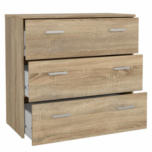 GARBO 3 komód, sonoma tölgy