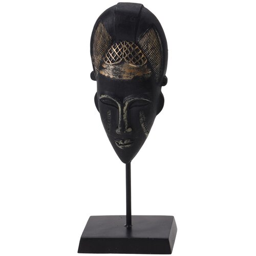 Dekoračná africká maska Kamba, 21 cm