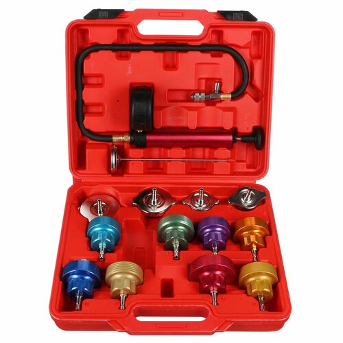 Sixtol Komplet za testiranje hladilnega sistemaMECHANIC COOLING TESTER 14, 0-2,5 bar, 14 kos