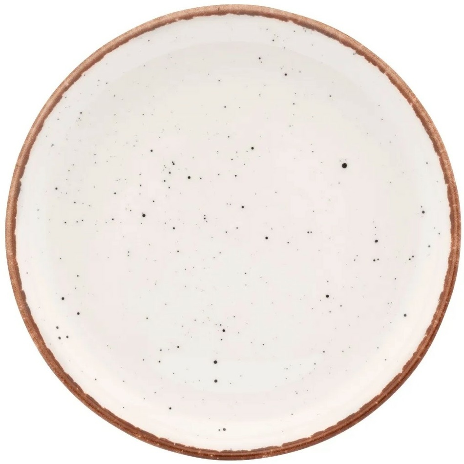 Altom Porcelánový dezertný tanier Reactive Ivory, 19,5 cm