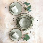 Mäser Set de veselă pentru micul dejun 12 piese SMOKY'S – verde