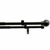 Set dublu de perdele extensibile. Bile 16/19 mm