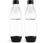 Sodastream Пляшка Fuse Black 2х1 л, для посудомийної машини