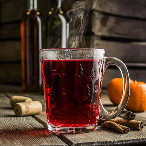 Altom Набір скляних чашок Leon Choinka 300 мл, 6 шт.