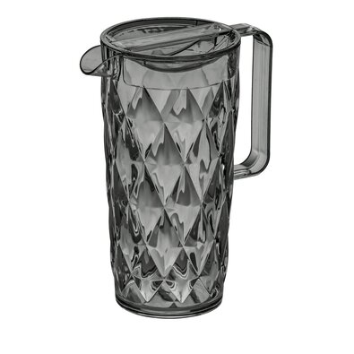 Carafă Koziol CLUB PITCHER, 1,6 l, gri închis
