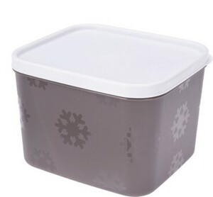 Posoda za zamrzovalnik Alimenti 1250 ml, rjava