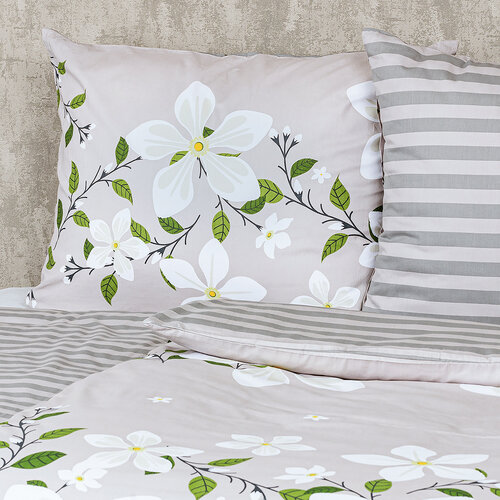 Lenjerie pat din bumbac 4Home Jasmine Love, 140 x 200 cm, 70 x 90 cm