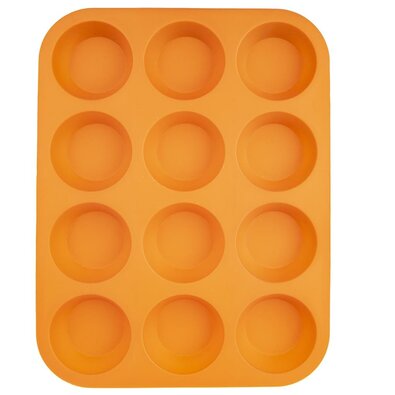 Orion Forma silikonska MUFFINY 12, oranžna