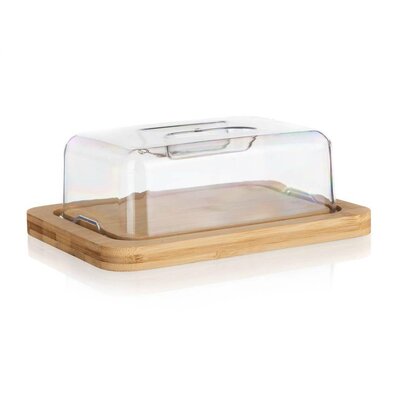 Banquet Butterdose BRILLANTE Bamboo, 20 x 15 x 7,5 cm