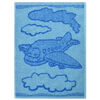Ręcznik dziecięcy Plane blue, 30 x 50 cm