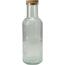 Butelka do picia z korkiem, przezroczysty, 1 l