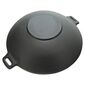 Cattara 13069 Grillpfanne Wok Gusseisen, Durchmesser 31 c m