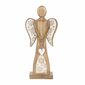 Decorațiune de Crăciun din lemn Orion Înger cuinimă , 45,5 cm