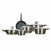Banquet 11-delni set posode METALLIC PLATINUM
