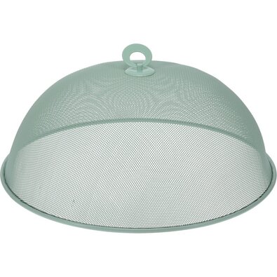 Capac metalic pentru alimente, diametru 35 x 14cm, verde