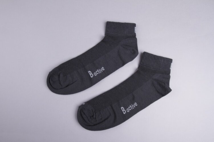 Cyklistické ponožky B active, tmavě šedá, 29 - 31