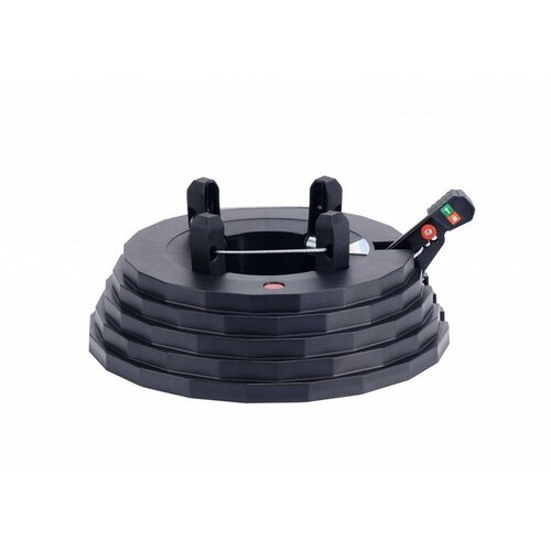 Suport pentru brad de Crăciun cu pedală Comfort Deluxe, negru