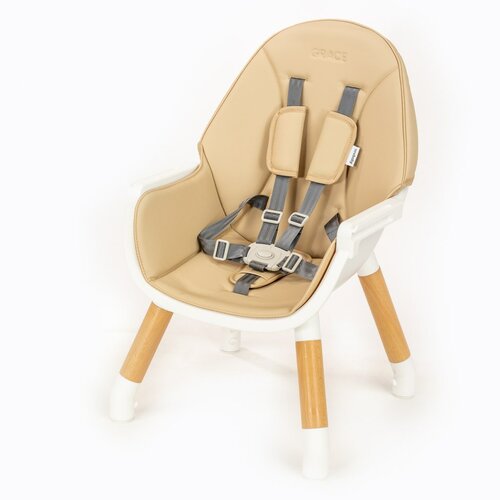 New Baby Jídelní židlička Grace 3v1 béžová, 61 x 101 x 61 cm