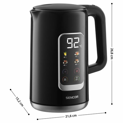 Sencor SWK 0951BK rychlovarná konvice, černá