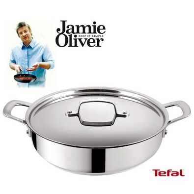 Panvica s pokrievkou Jamie Oliver, 30 cm, Tefal