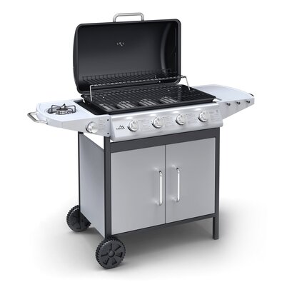 Cattara Plynový pojazdný gril Master Cheef, 133 x 98 x 51 cm
