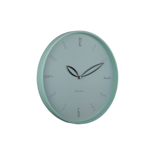 Karlsson 6012BL designové nástěnné hodiny modrá, pr. 40 cm