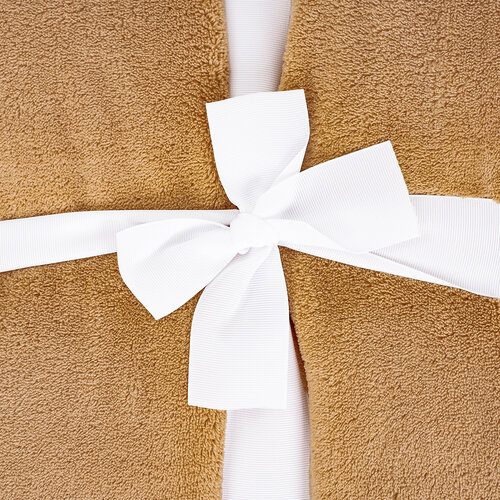 4Home Decke Lammfelloptik braun, 150 x 200 cm