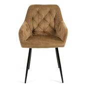 Jedálenské stoličky BOUDOIR v odtieni taupe, 2 ks