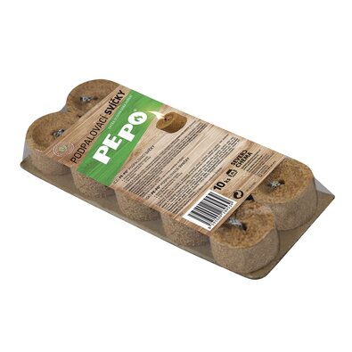 PE-PO Podpalovací svíčky, 10 kos