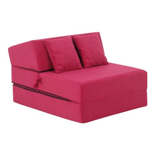 Scaun pliant/saltea PELOS, roză închis