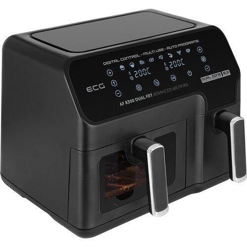 ECG AF 8300 vroča zračna friteza Dual Fry