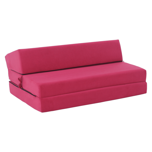 Scaun pliant/saltea VEDIS, roză închis