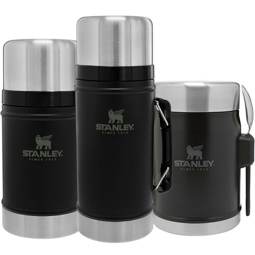 STANLEY Classic series étkezési termosz 940 ml,matt fekete