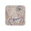 Altom Plstena podlaga pod skodelico Serenity 10 x10 cm, komplet 4 kos