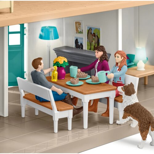 Schleich 42706 Dedinský dom a stajňa pri jazere