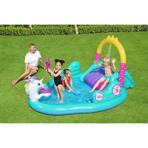Centrul gonflabil de joacă în apă Bestway, o rolă,274 x 198 x 137 cm