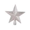Vianočná špička na stromček Glitter star, zlatá